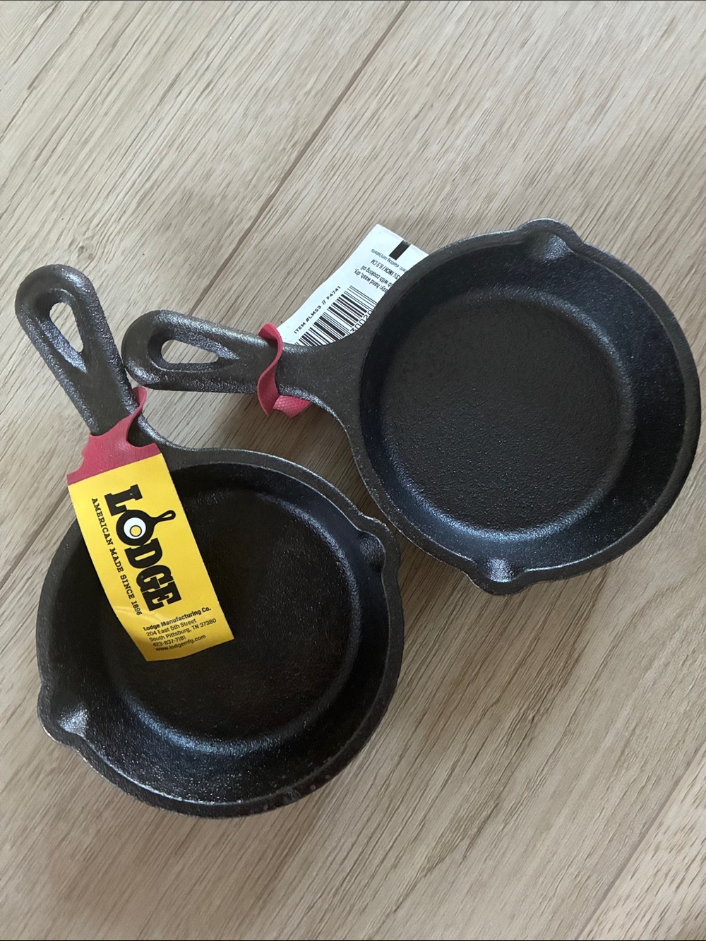 Lodge Cast Iron Mini Skillet Set - Black